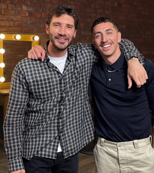 In Camerino: Marcello Sacchetta with Stefano De Martino